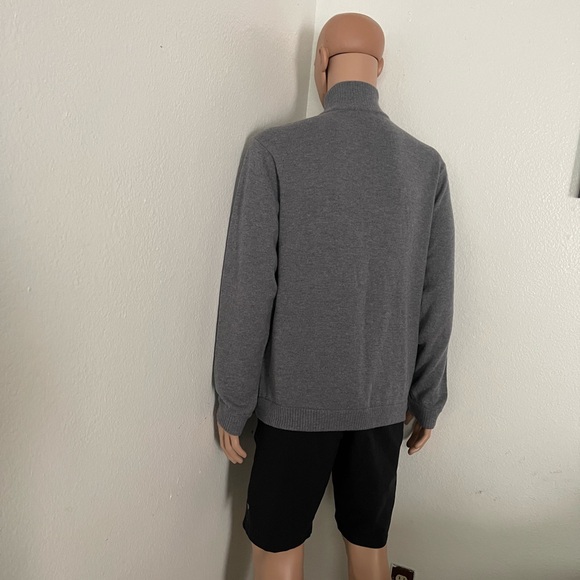 Patagonia Sweater Men's Gray -Quarter Zip-Size none measurements In the Photos - Picture 14 of 16
